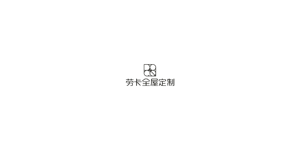 勞卡家居LOGO設計