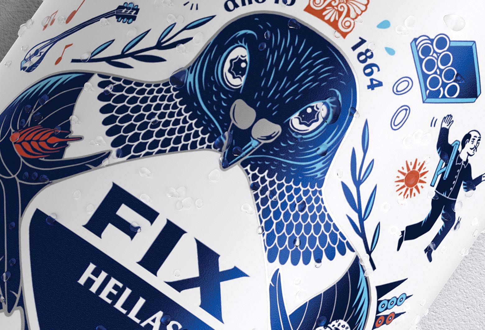 FIX Hellas啤酒包裝設(shè)計 FIX Hellas啤酒包裝設(shè)計