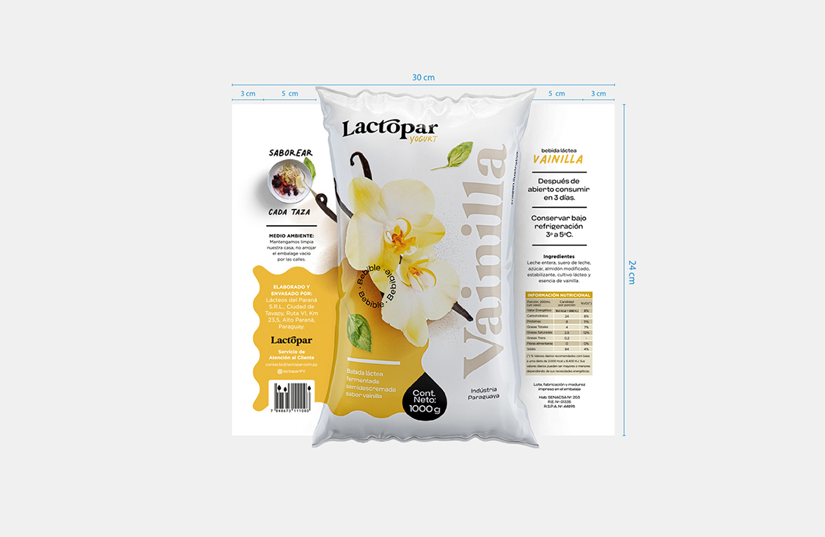 食品包裝設(shè)計賞析：酸奶包裝設(shè)計——Lactopar