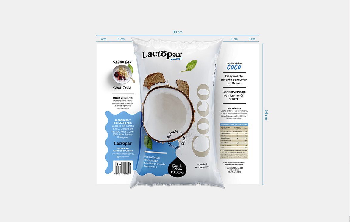 食品包裝設(shè)計賞析：酸奶包裝設(shè)計——Lactopar