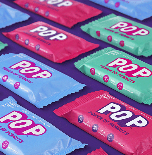 小吃店logo設計賞析——'POP'